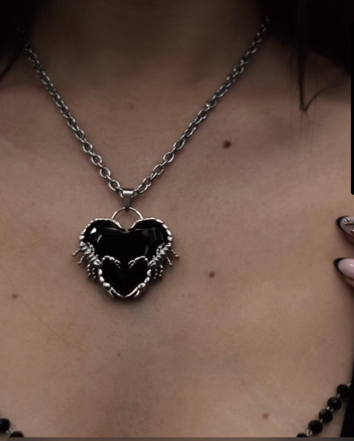 Deadly Heart Necklace