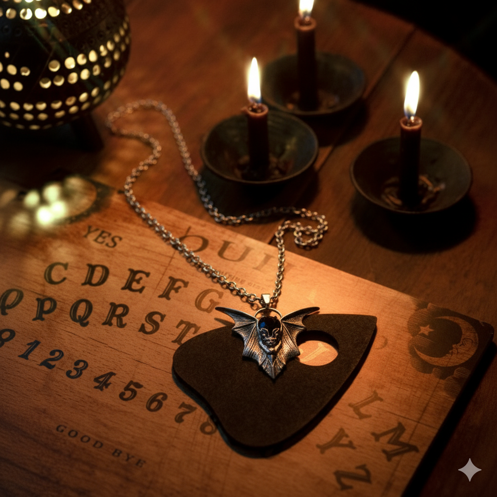 Nightshade Bat Necklace