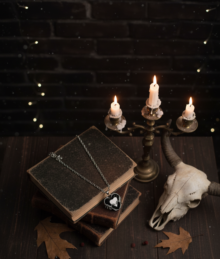 Deadly Heart Necklace